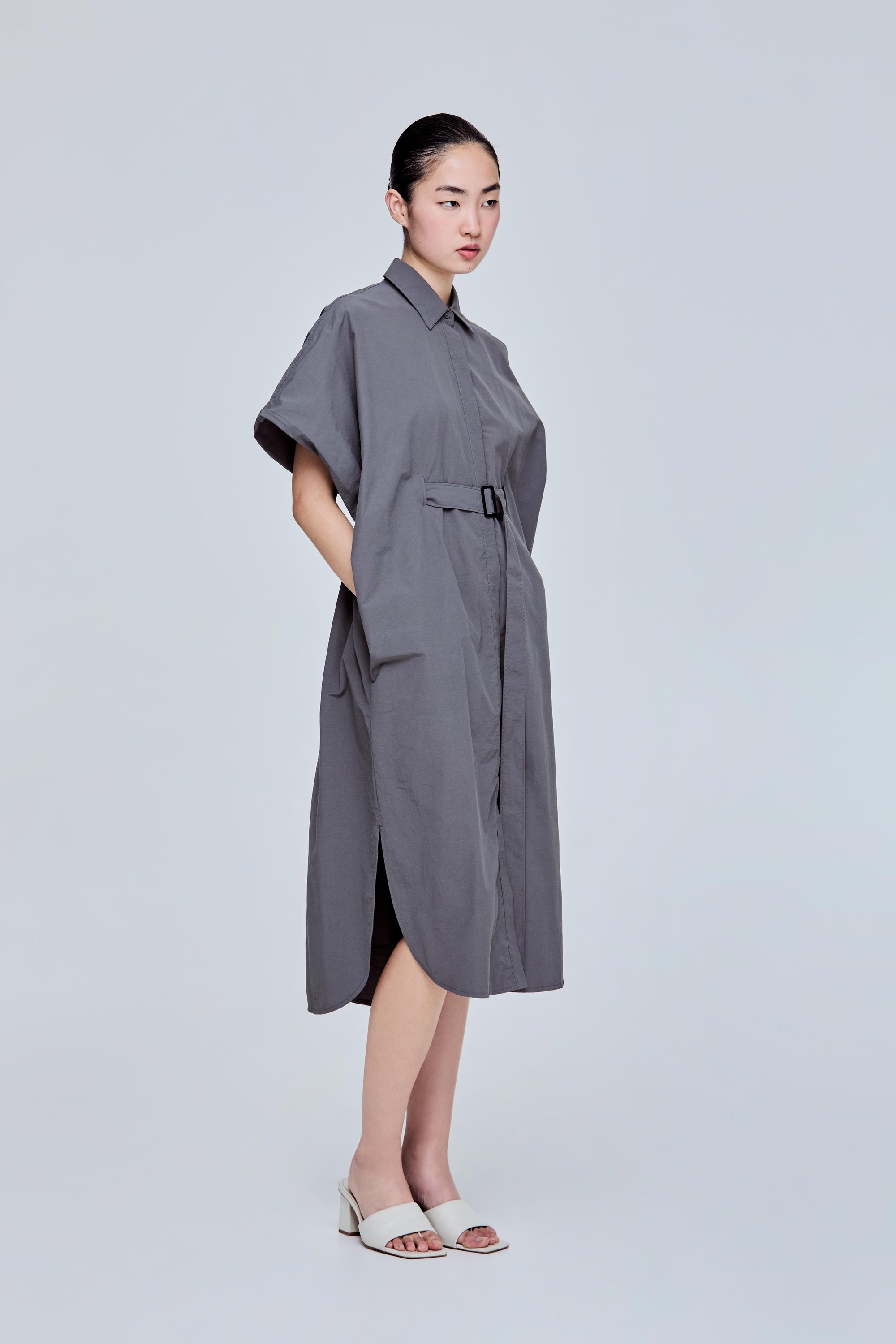 Parachute-like Midi Dress