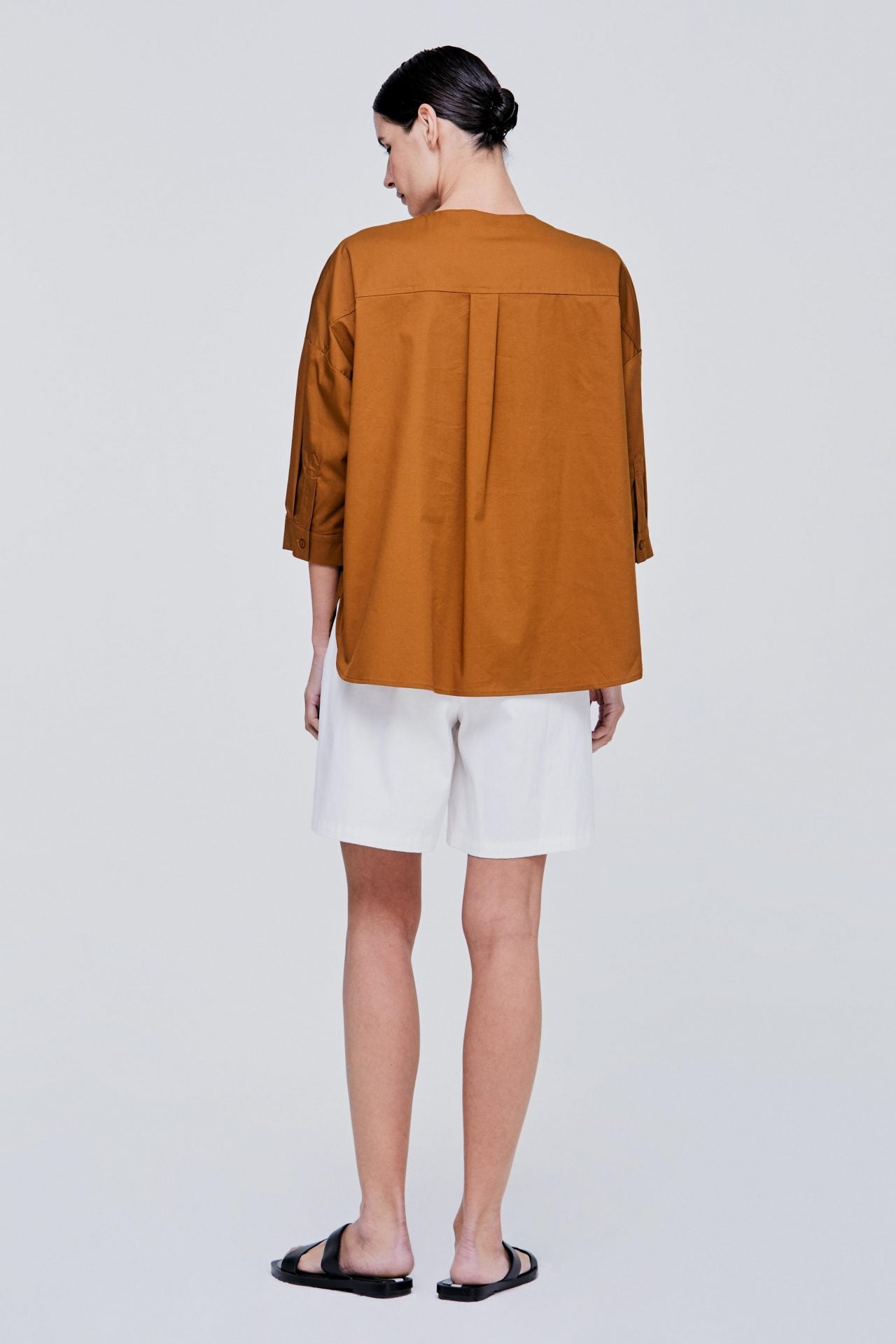 Front Buttoned Pocket Blouse