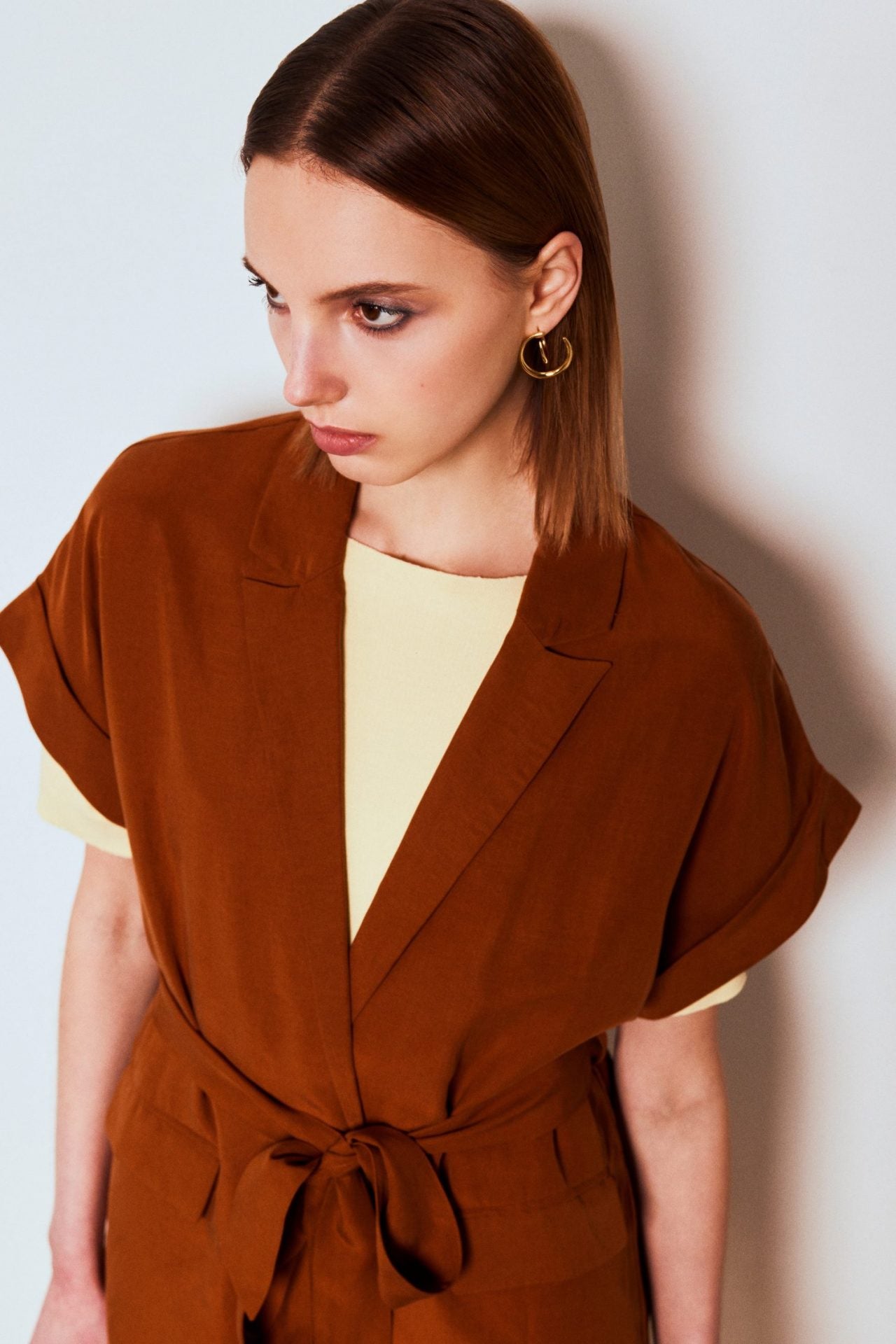 Linen Pockets Overcoat