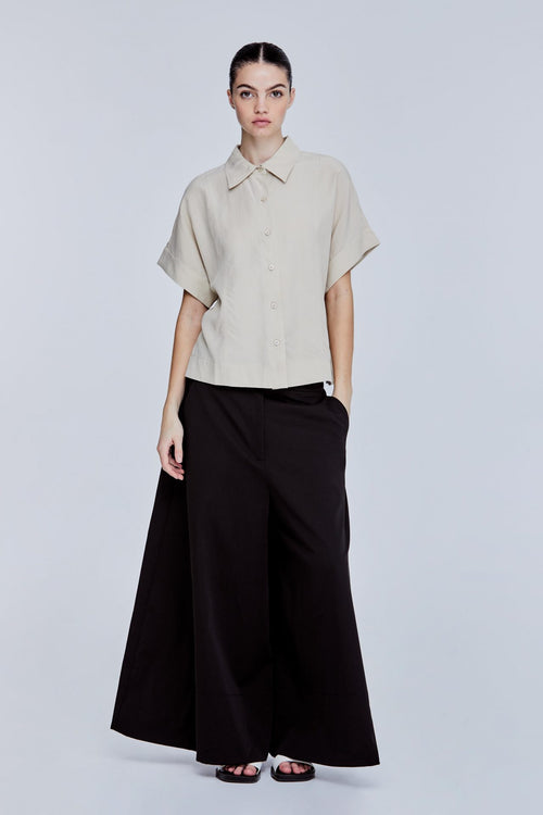 Regular Fit Linen Shirt