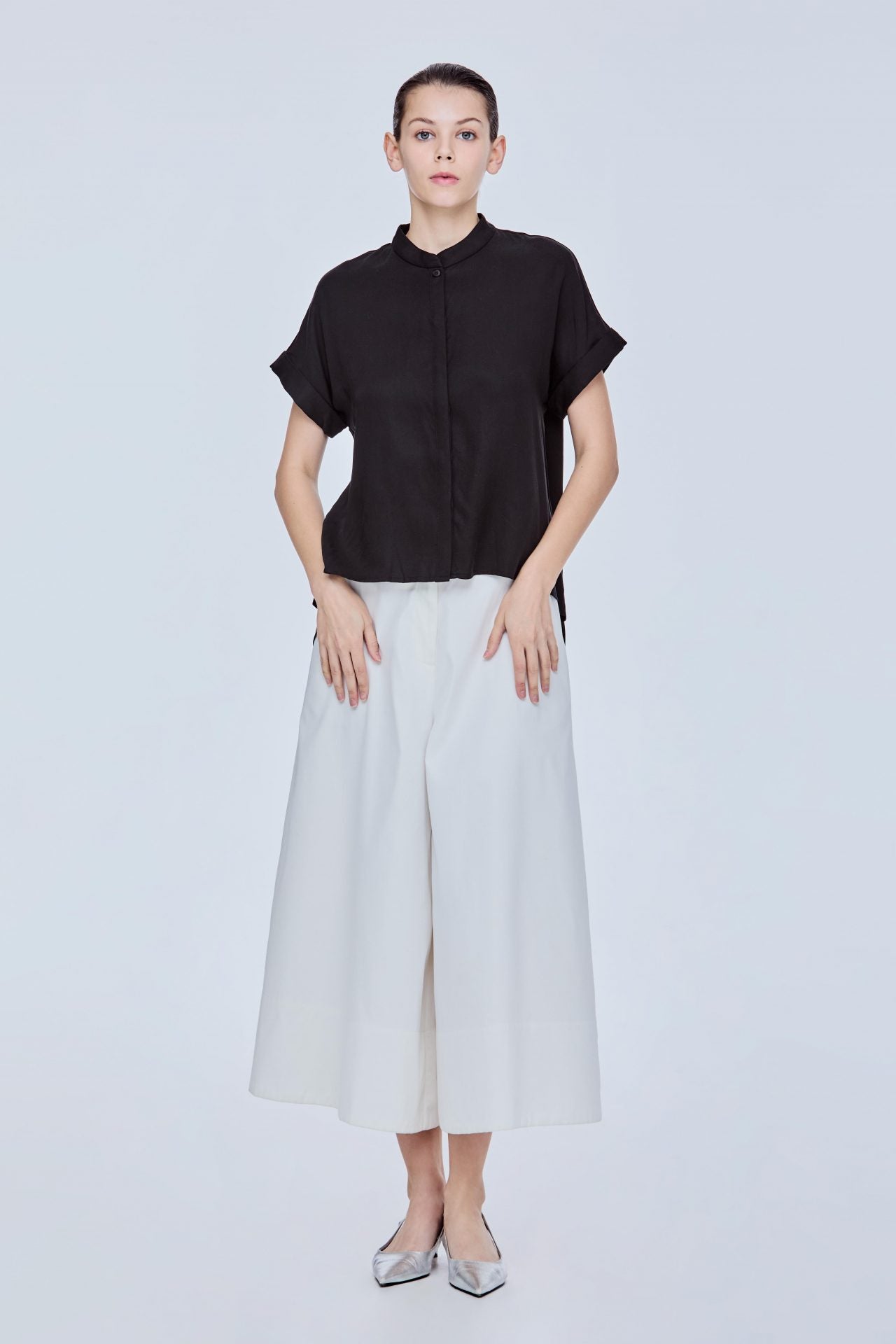 Soft Drape Magyar Blouse