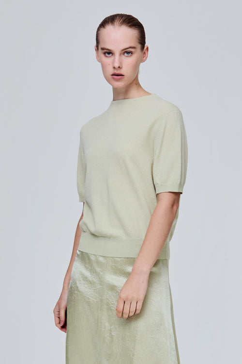 Mock Neck Basic Knit