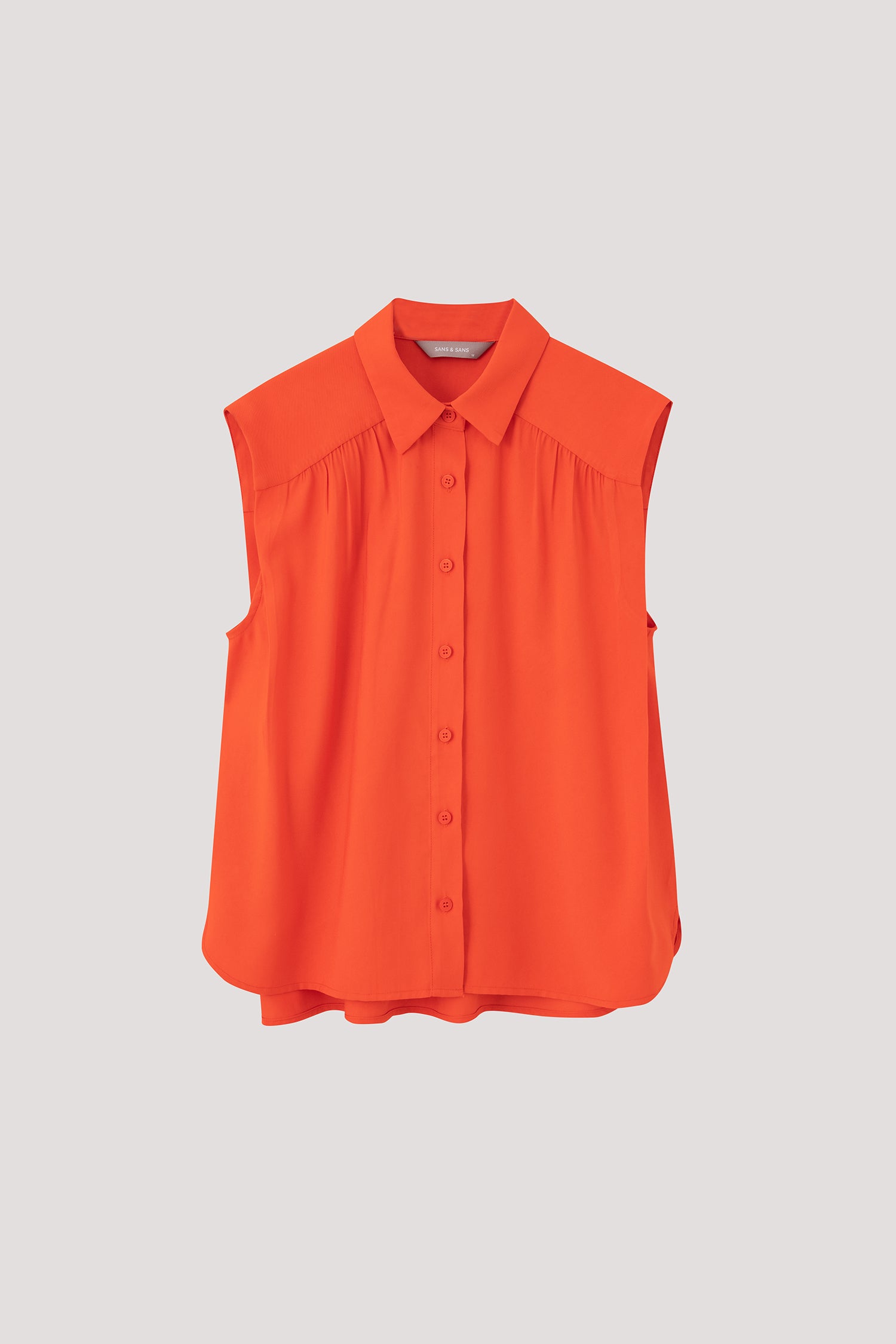 Gathers Detailed Collared Top