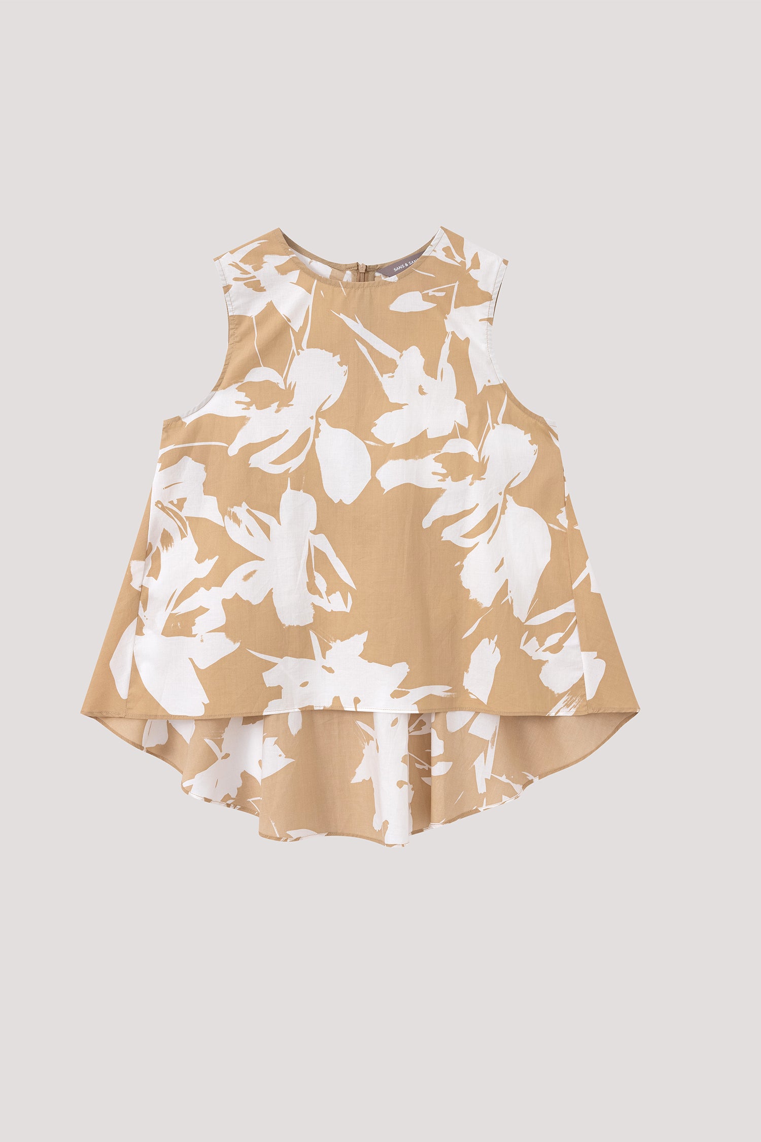 color:KHAKI FLORAL
