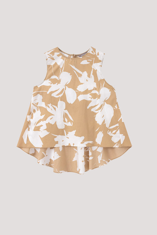 color:KHAKI FLORAL