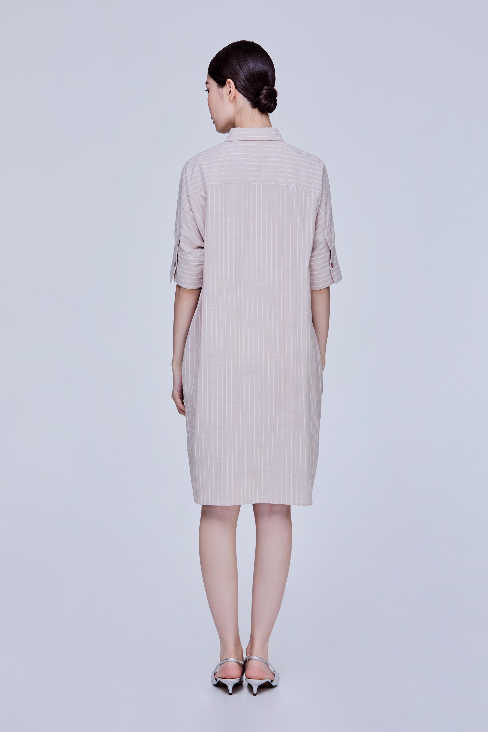color:KHAKI STRIPES
