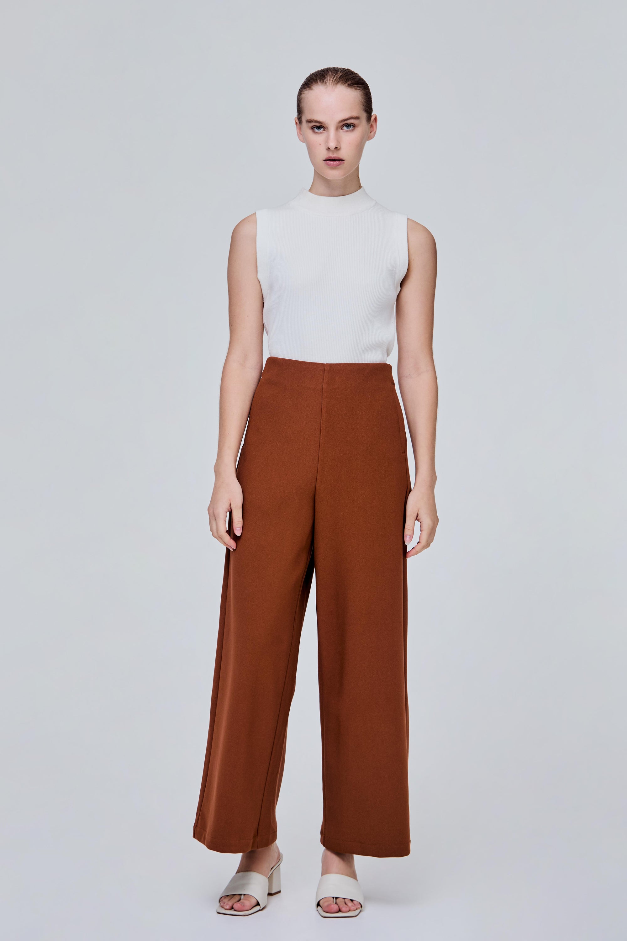 Welt Pocketed Culottes