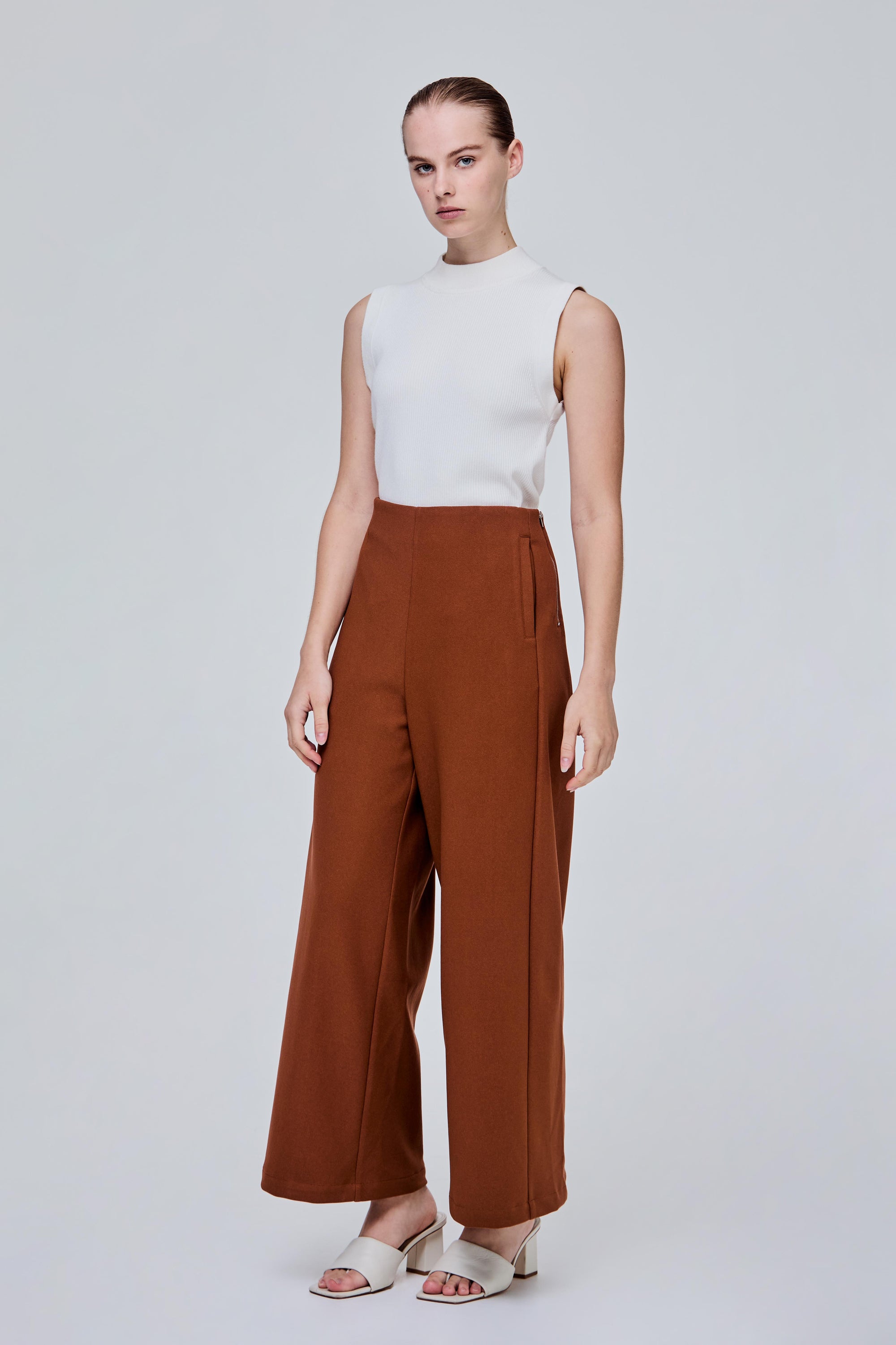 Welt Pocketed Culottes