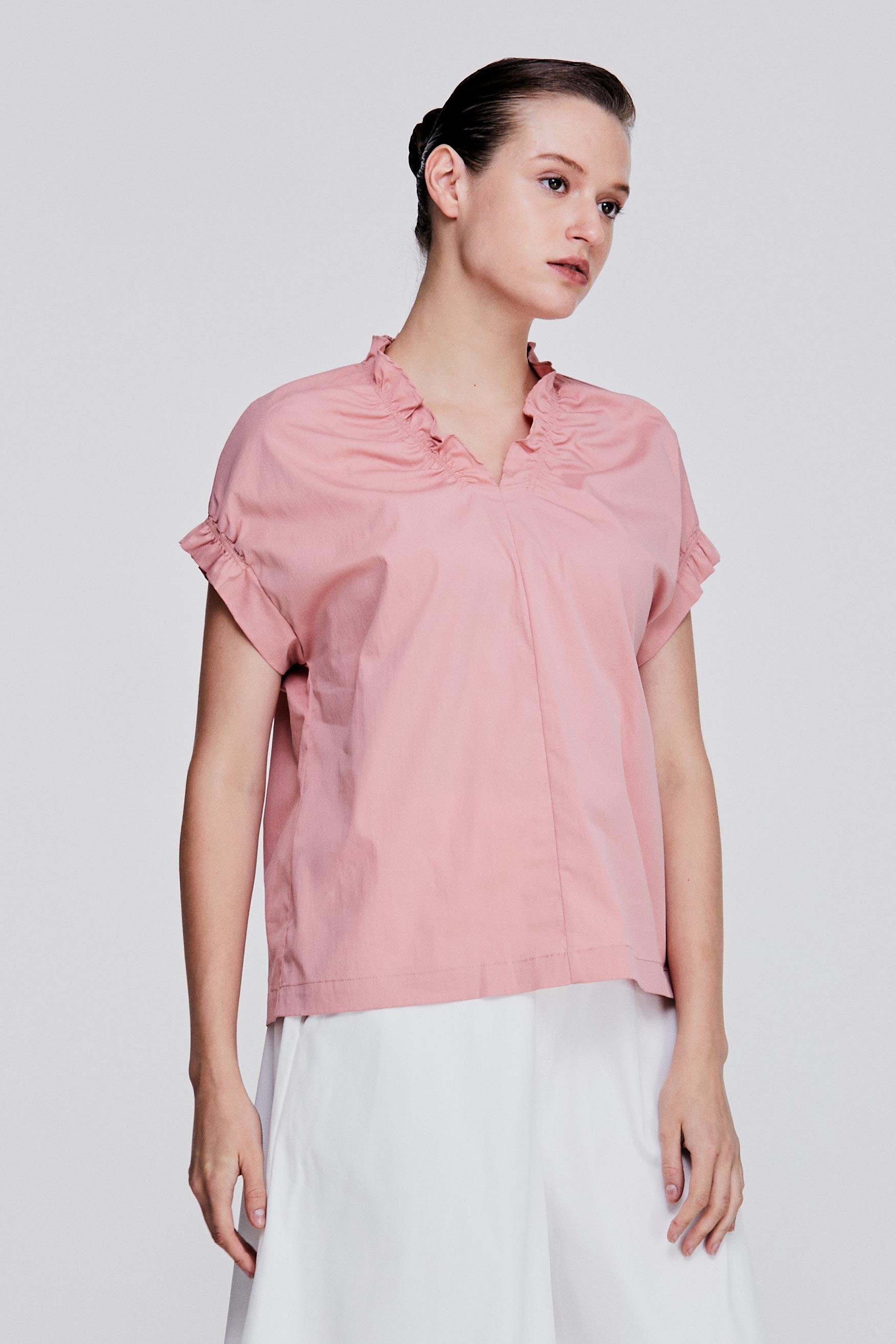 Smocking Detailed Blouse