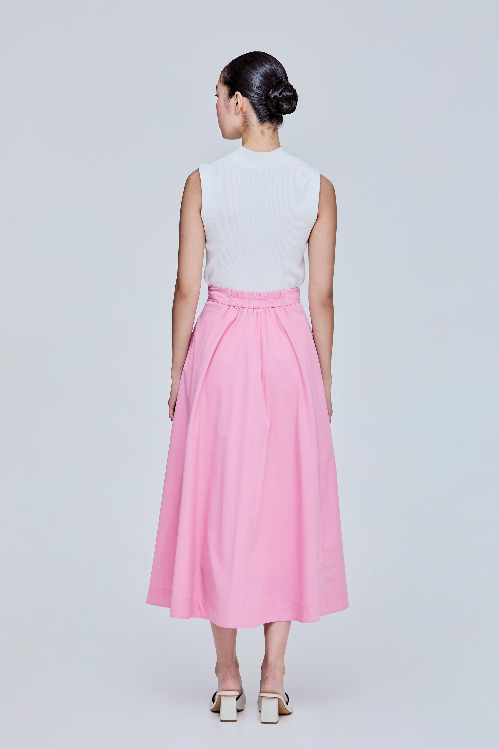 Cotton Flare Skirt