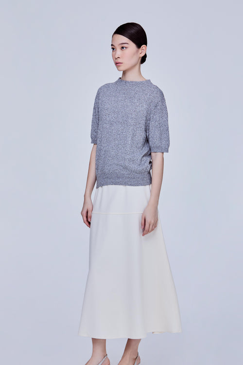Mock Neck Basic Knit