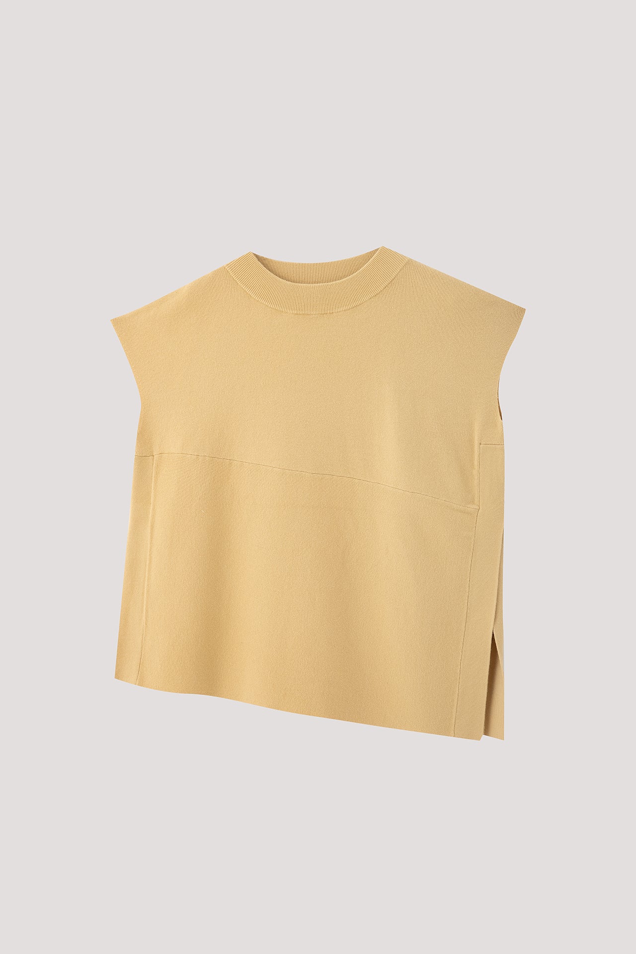 Asymmetrical Hem Knit