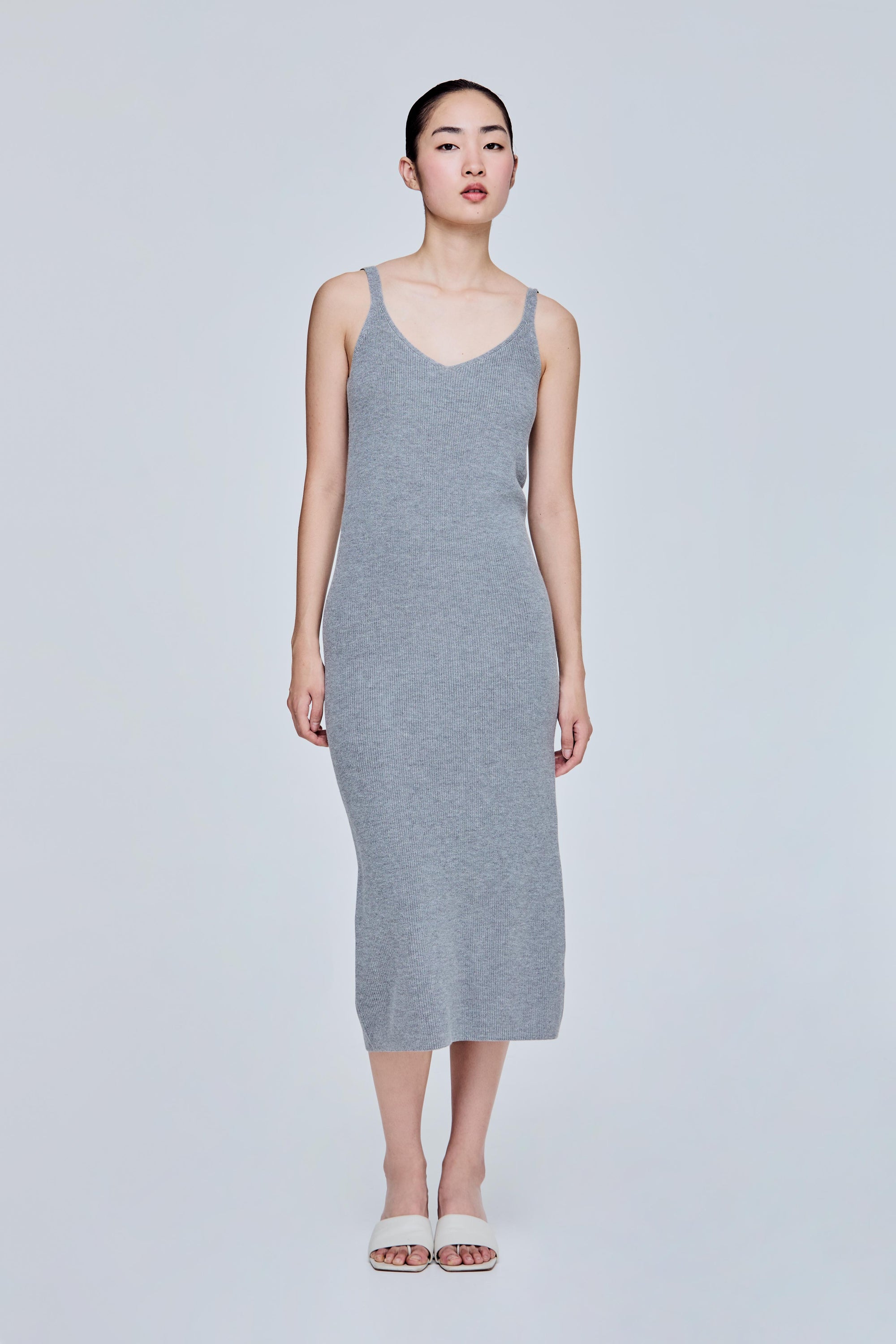 Strappy Bodycon Knit Dress