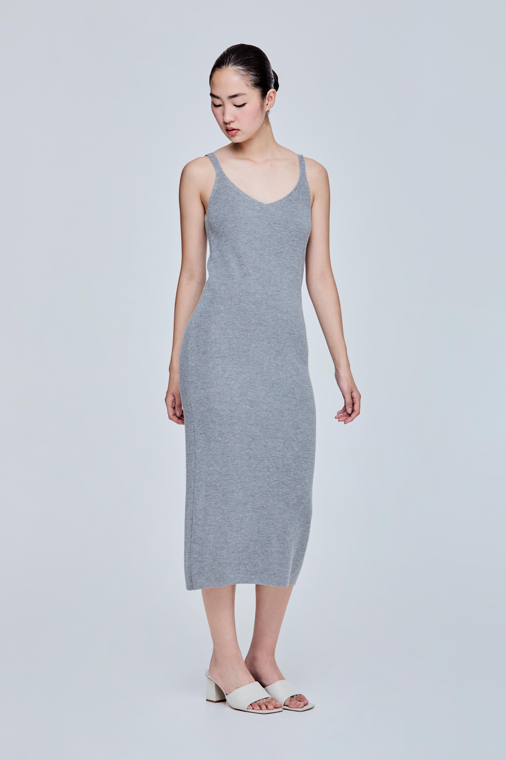 Strappy Bodycon Knit Dress