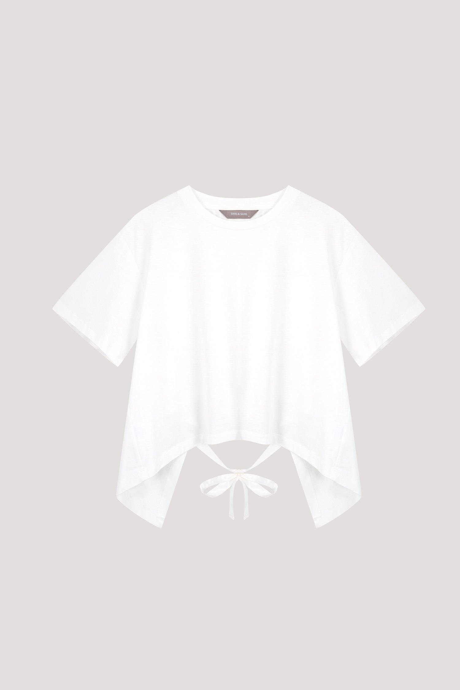 Tied Detail Jersey Top