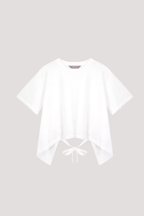 Tied Detail Jersey Top