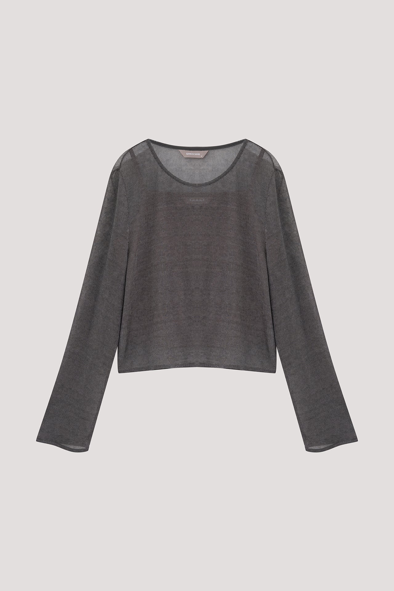 Loose Fit Mesh Top