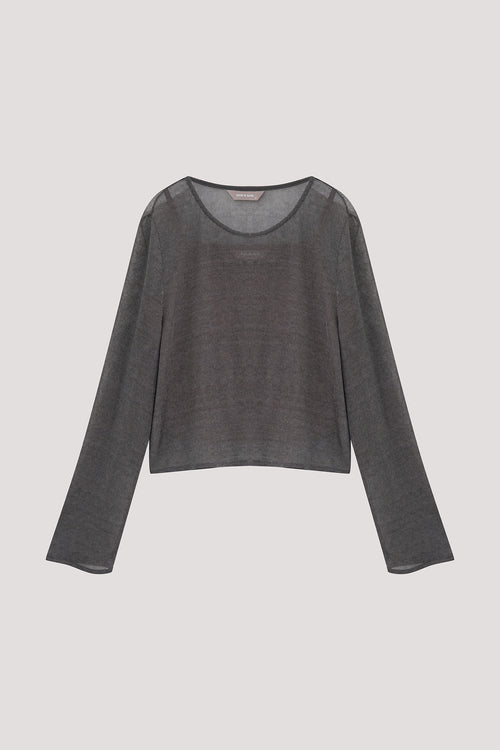 Loose Fit Mesh Top