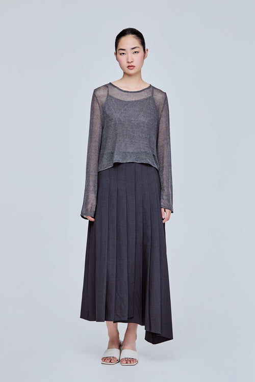 Loose Fit Mesh Top