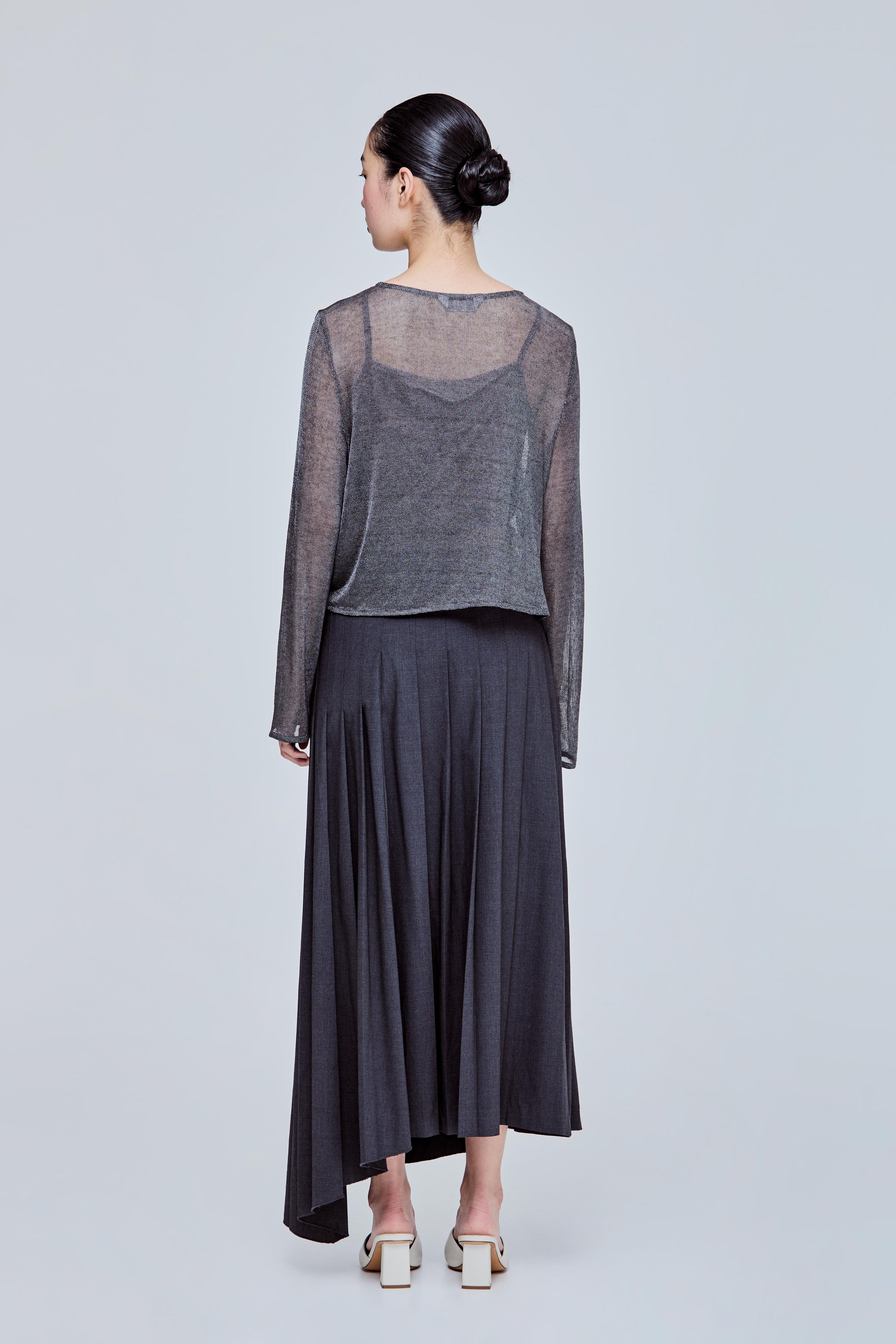 Loose Fit Mesh Top