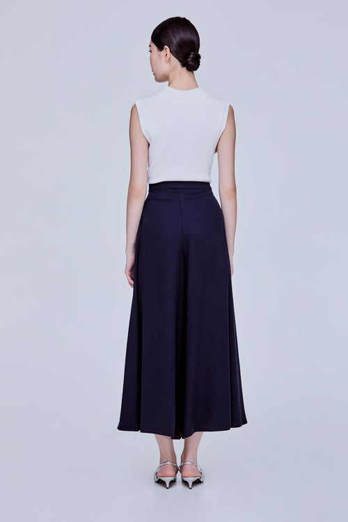 Wide Leg Soft Drape Culottes