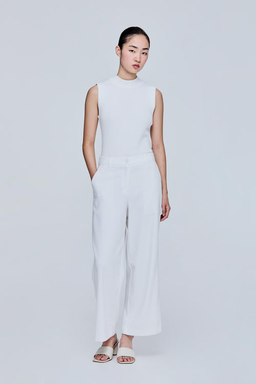 Straight Leg Pockets Trousers
