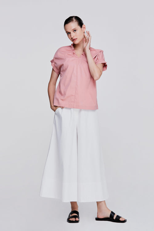 Smocking Detailed Blouse