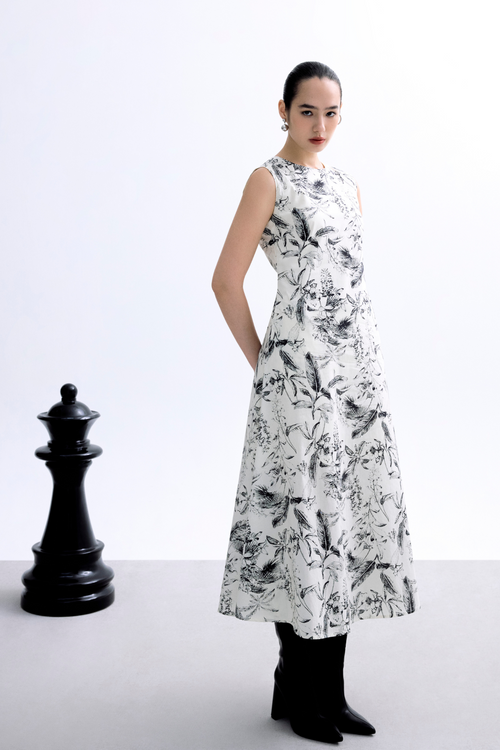 color:BLACK FLORAL