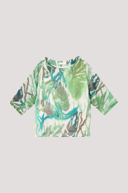 color:GREEN FLORAL