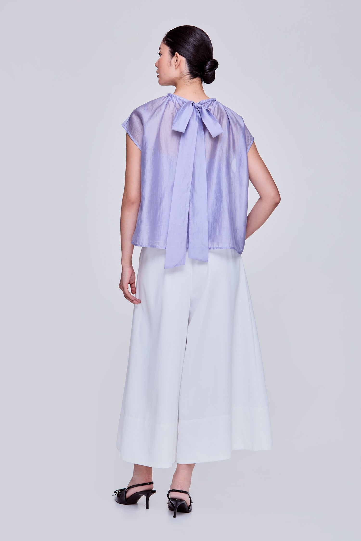 Tied Detail Magyar Cut Top
