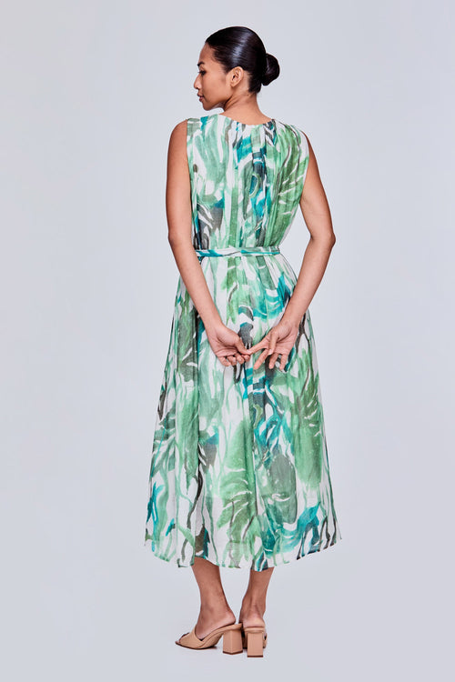 color:GREEN FLORAL