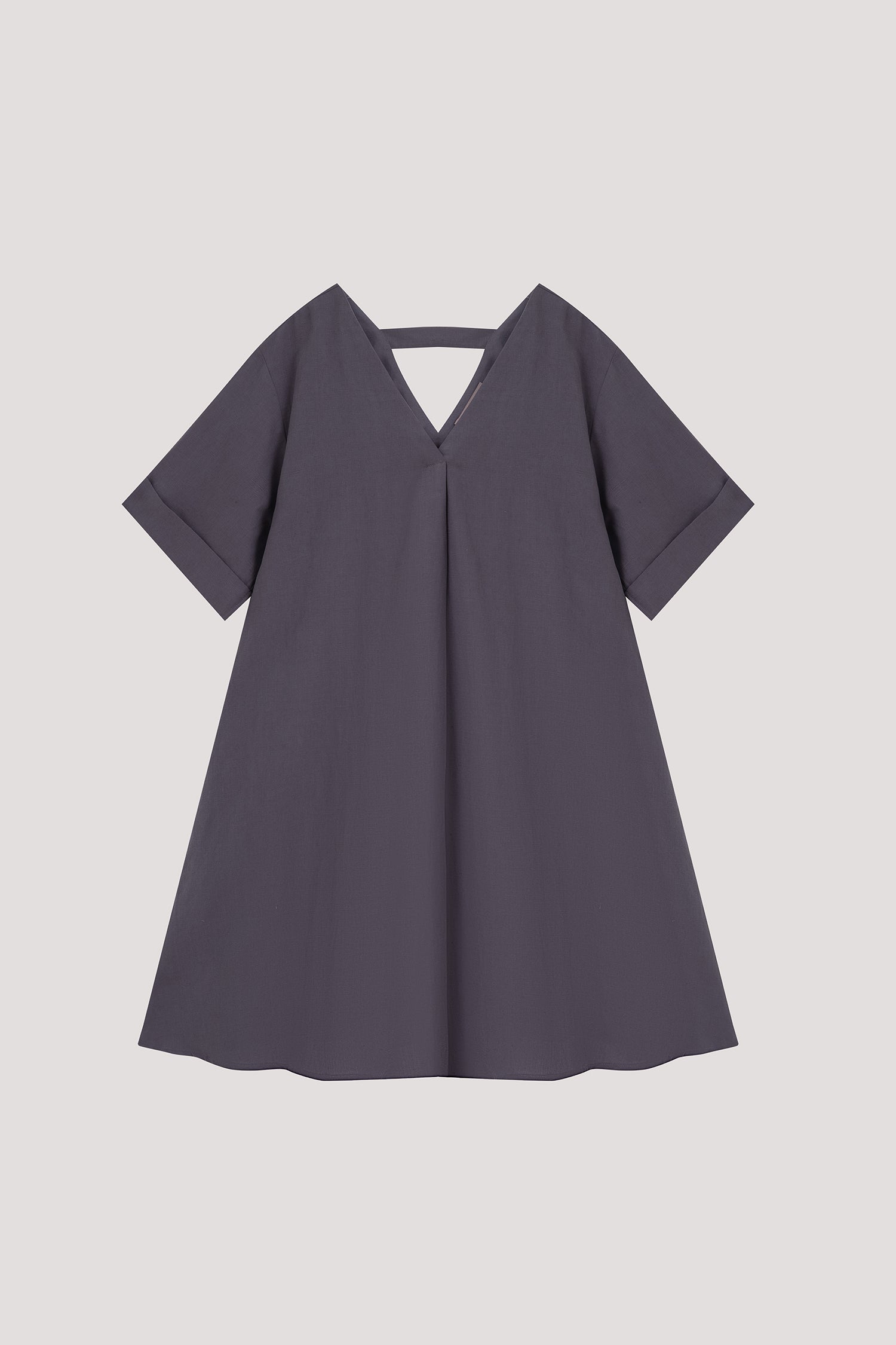 Flowy Linen Dress