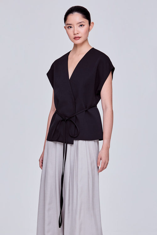 Surplice Detailed Waistcoat