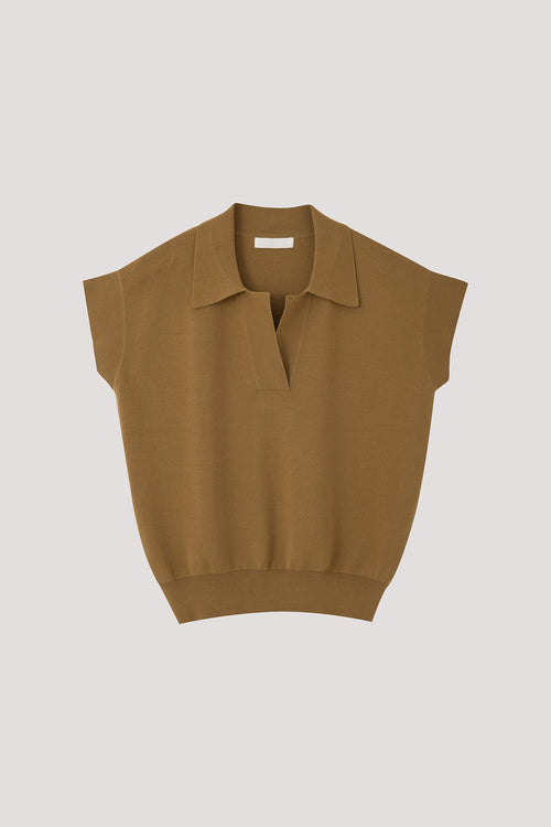 Split Collar Magyar Knit