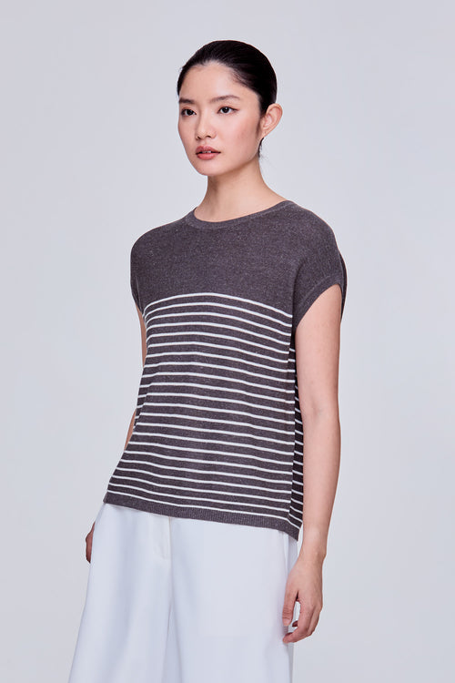 color:CHARCOAL STRIPES