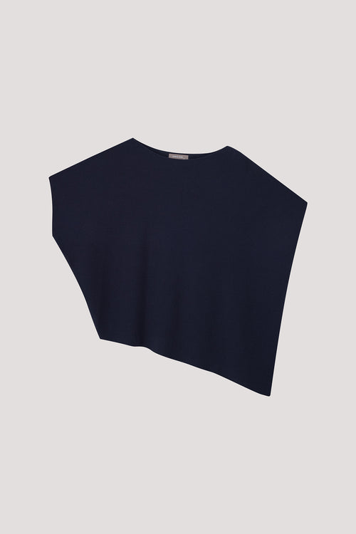 Asymmetrical Hem Magyar Sleeve Knit