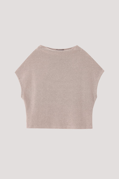 Variegated Yarn Knit Top