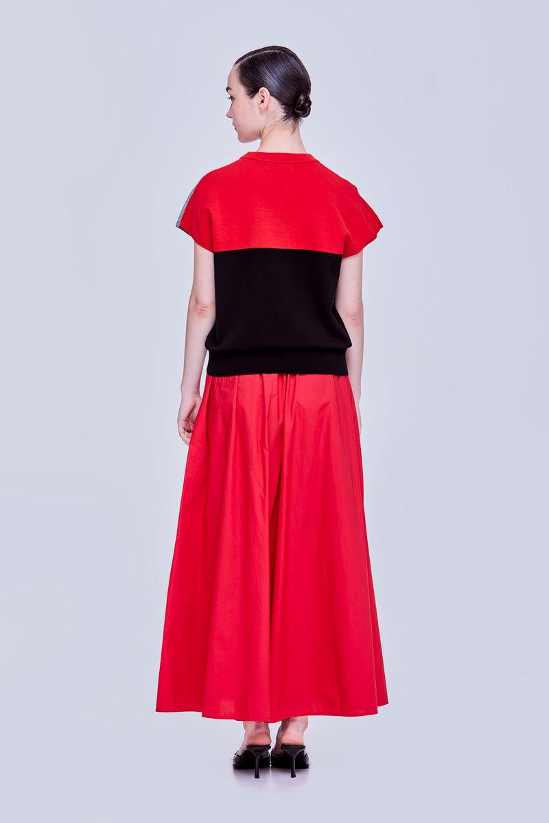 Contrast Color Blocks Knit – SANS & SANS Malaysia
