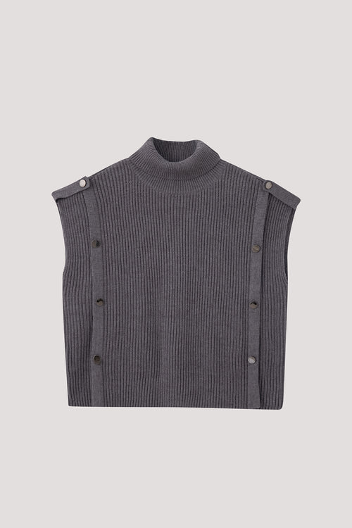 Oversize Buttoned Sweater