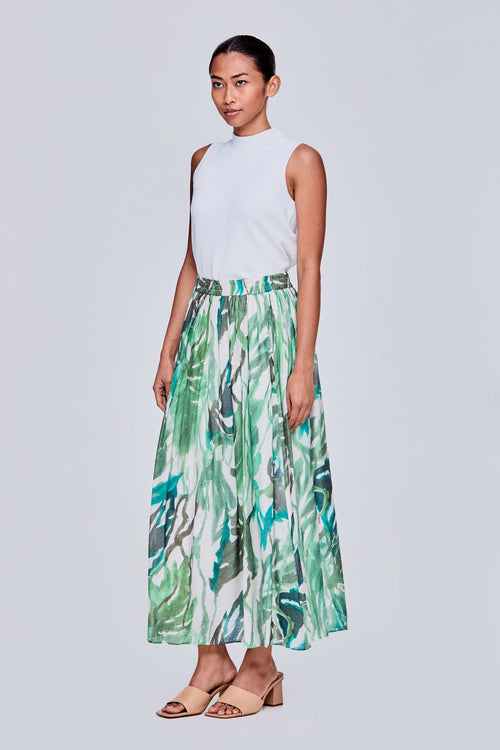 color:GREEN FLORAL