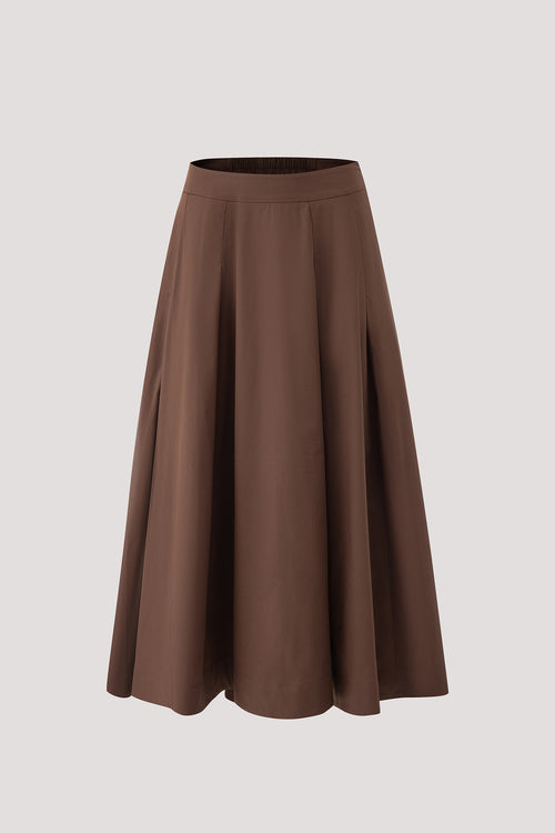 Cotton Flare Skirt