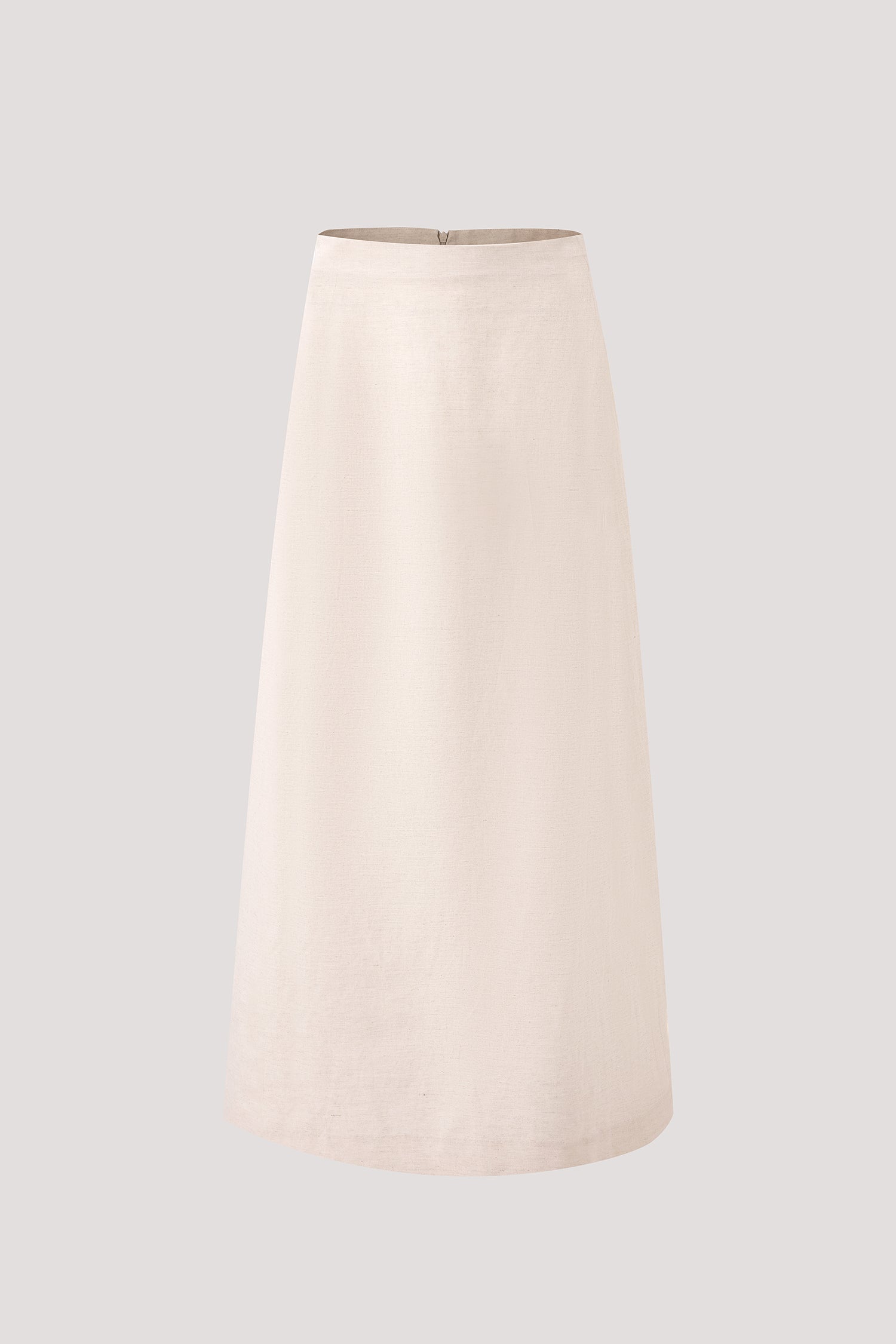 Linen Midi Skirt