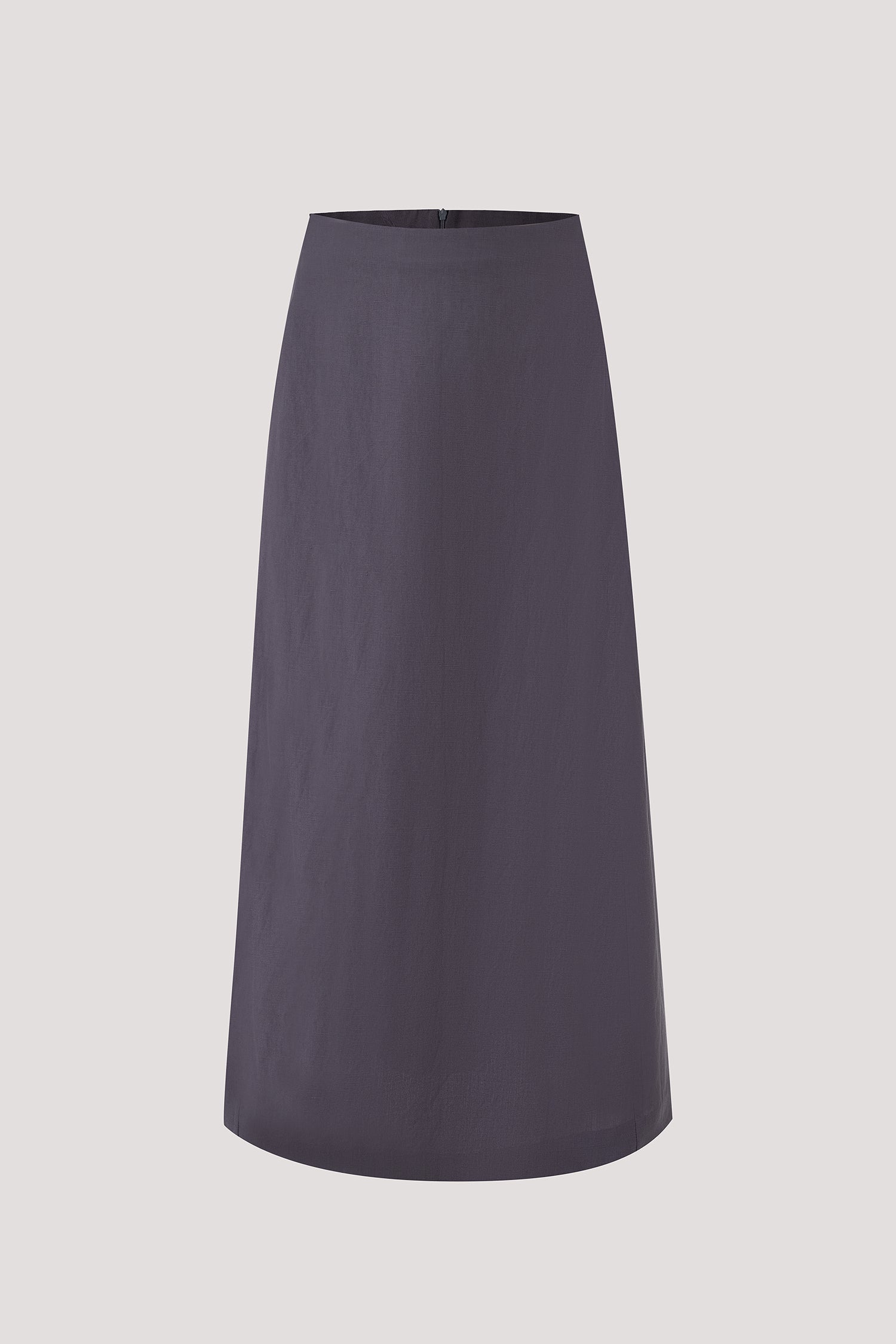Linen Midi Skirt