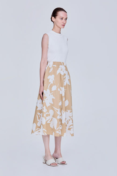 color:KHAKI FLORAL