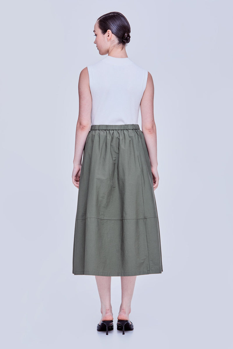 Tiered Hem Structure Skirt – SANS & SANS Malaysia