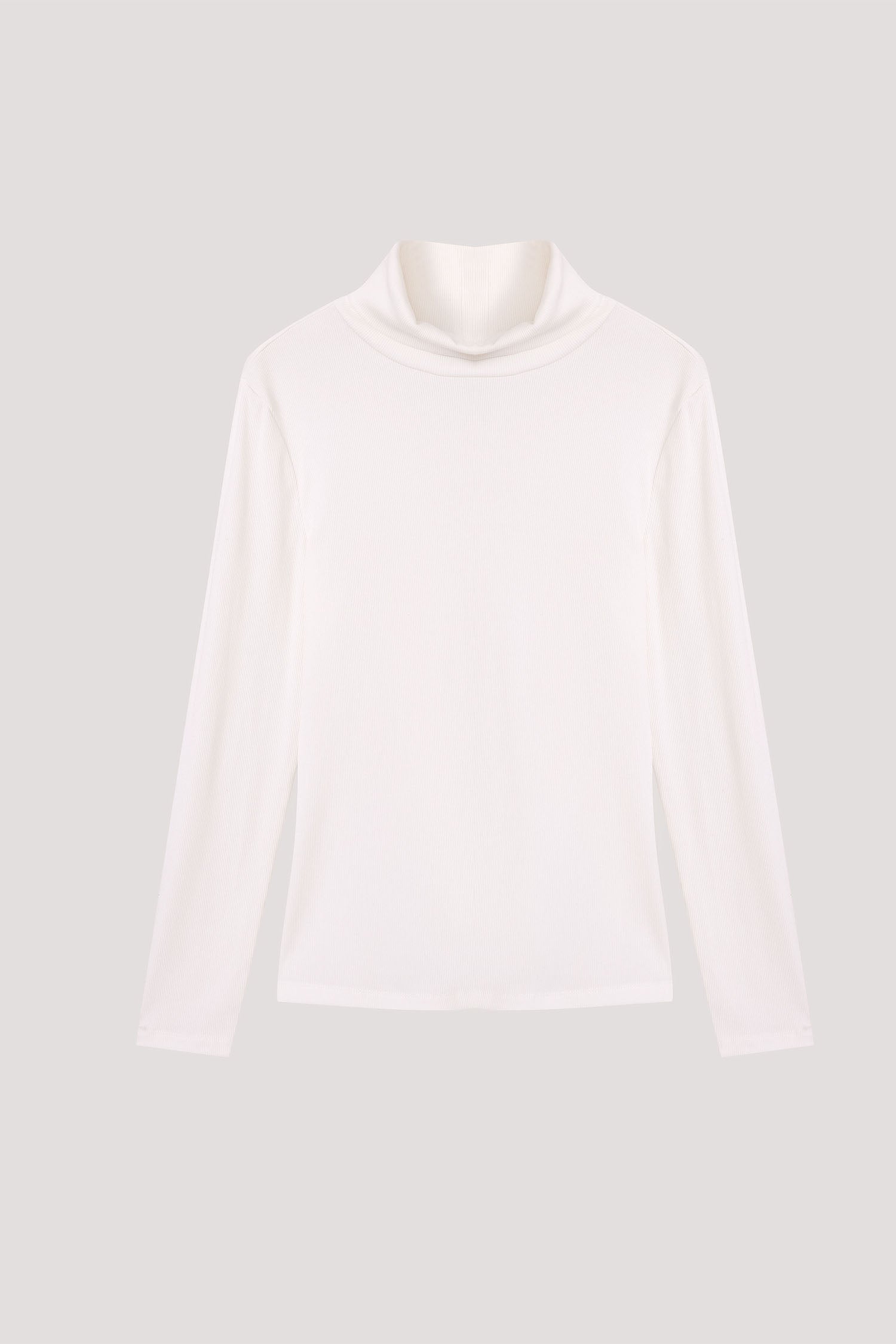 、 High Collar Ribbed Top – SANS & SANS Malaysia