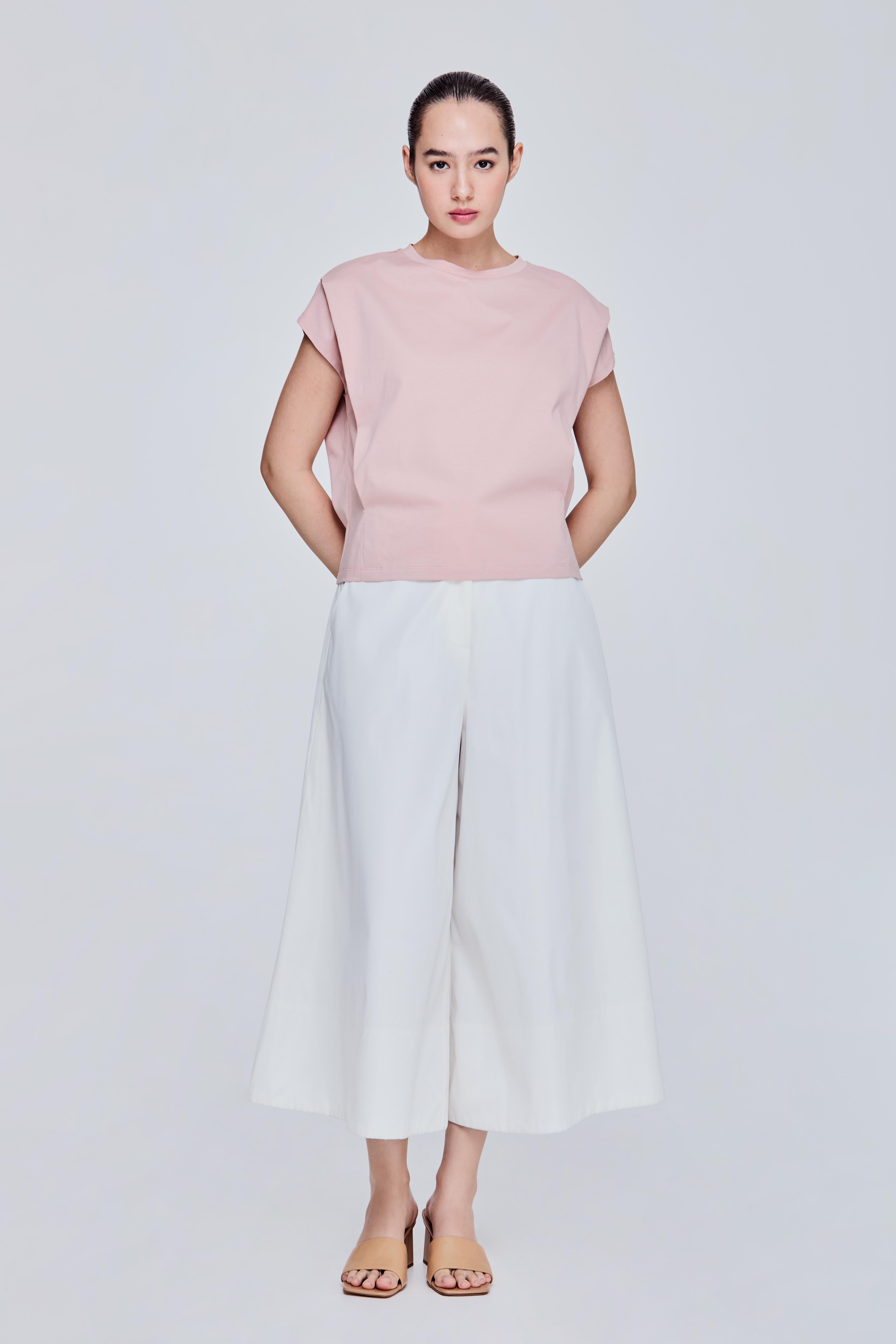 Shoulder-Pleat Top – SANS & SANS Malaysia