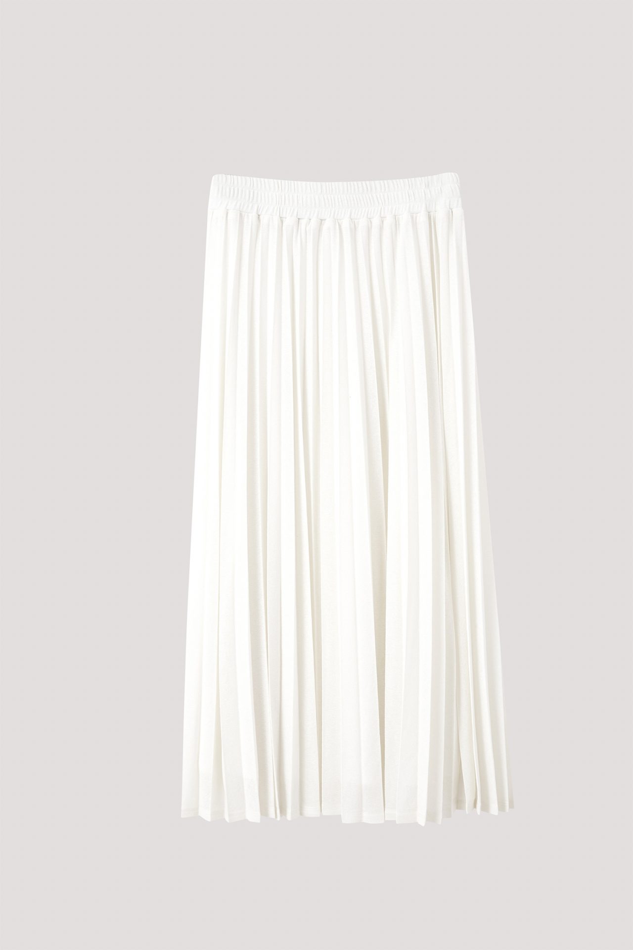 Jersey Pleated Skirt - SANS & SANS (MALAYSIA)