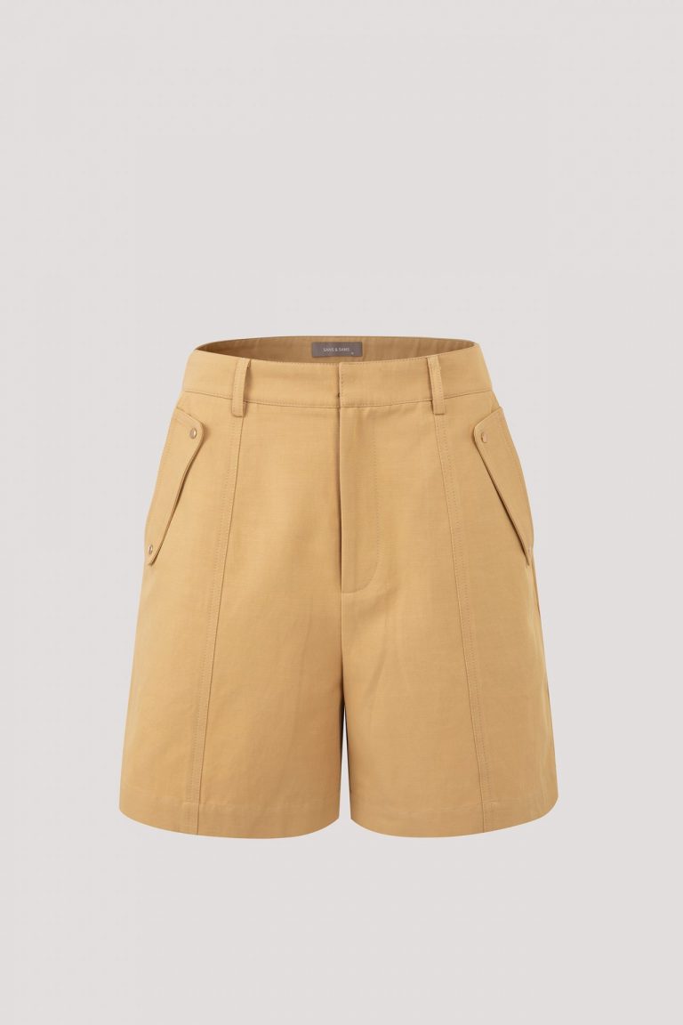 Pocket Flaps Detailed Shorts - SANS & SANS (MALAYSIA)